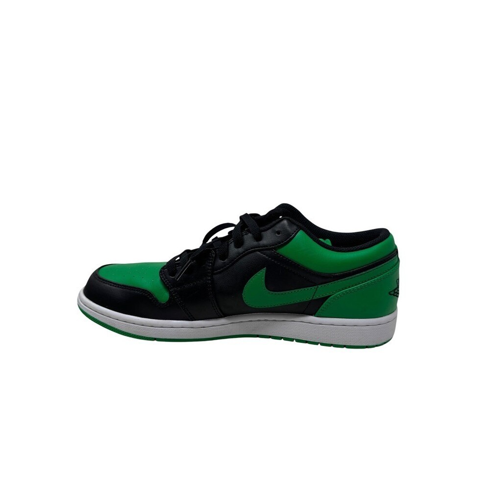Nike Air Jordan 1 Low Men's Size 11 Lucky Green  Black/Green 553558-065 sneakers - Picture 5 of 14